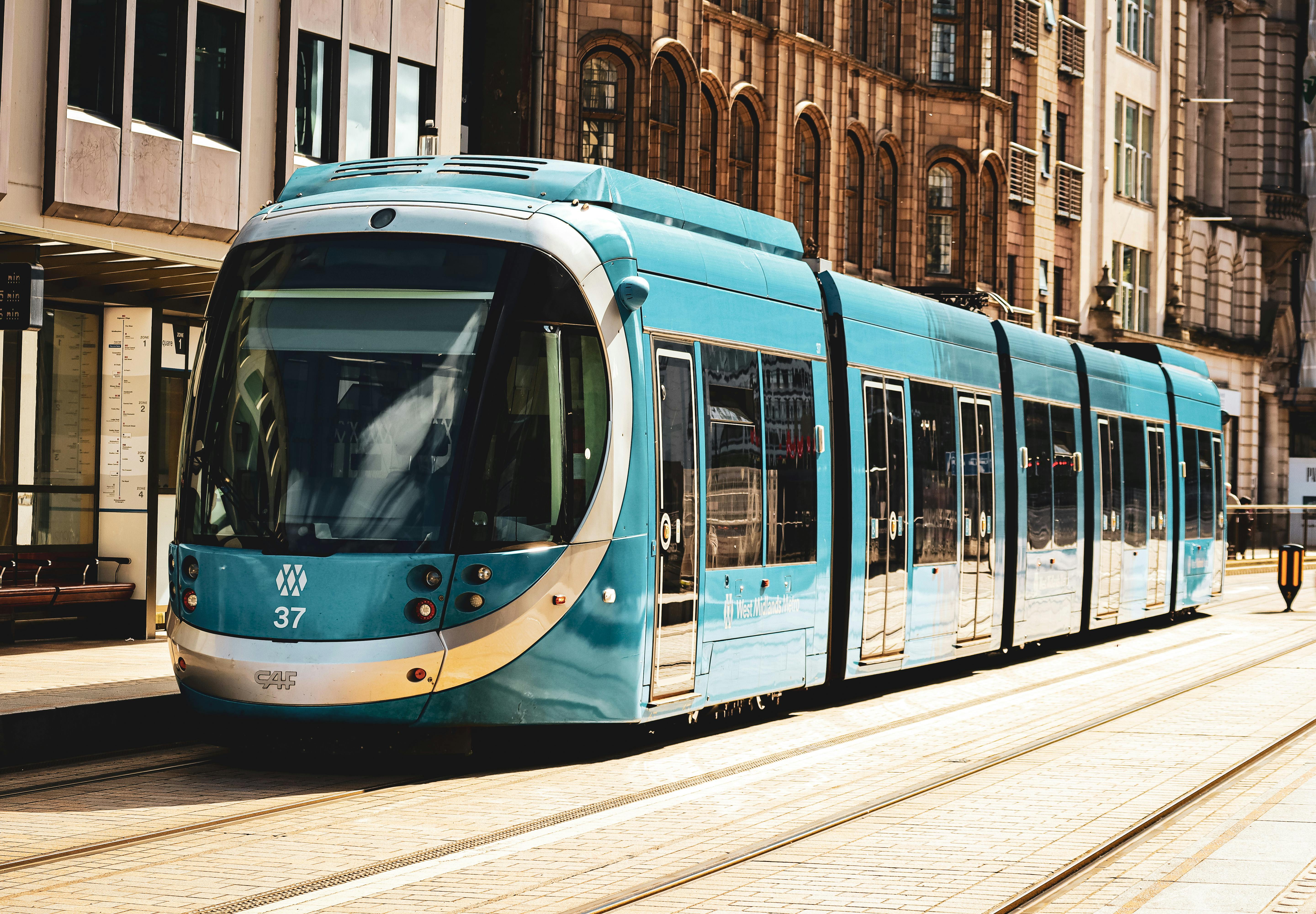 Birmingham Midland Metro tram - Fractional CTO services in Birmingham
